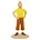 Tintin (Kuifje) Kuifje in een geel poloshirt