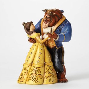 Disney Traditions Belle and Beast Dancing