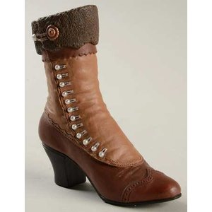 Just the Right Shoe High-Buttoned Boot