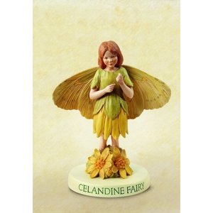 Flower Fairies Celandine Fairy (on Base)
