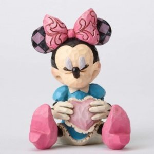 Disney Traditions Minnie Mouse Holdng Heart