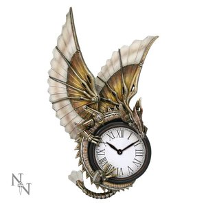 Anne Stokes Clockwork Dragon Wall Clock