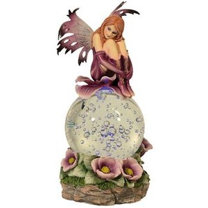 Studio Collection Fairy on Globe Purple
