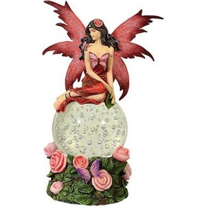 Studio Collection Fairy on Globe Red