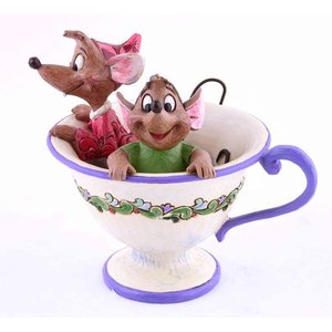 Disney Traditions Jaq & Gus Tea for Two