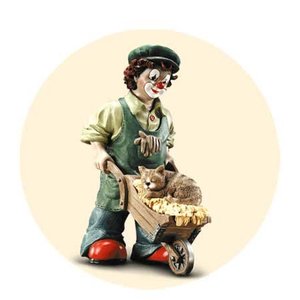 Gilde Clowns Florian the Gardener w. Cat