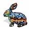 Barcino Design Rabbit Mosaic