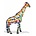 Barcino Design Giraffe Mosaic