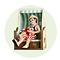 Gilde Clowns Daddy’s Beach Chair