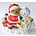 Cherished Teddies Scott & Sheila  (15th in Santa Series)