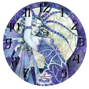 Linda Ravencroft Blue Moon Clock