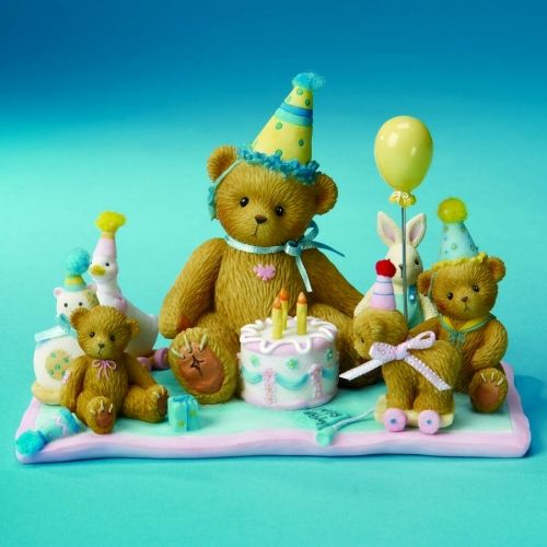 cherished teddies birthday bears