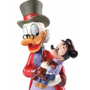 Disney WDCC Scrooge & Tiny Tim