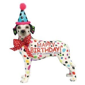 Westland (Happy Birthday) Dalmation Happy Birthday