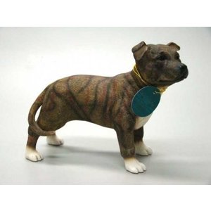 Leonardo Collection Stafford Bull Terrier Brindle