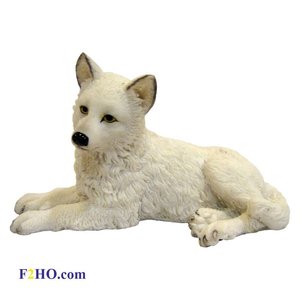 Studio Collection Winter Wolf Pup