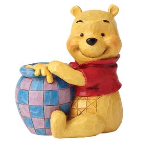 Disney Traditions Winnie the Pooh with Honey Pot Mini