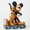 Disney Traditions Mickey & Pluto 'Best Pals'