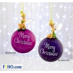 Disney Tinker Bell Bauble 3D (Lilla)