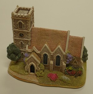 Lilliput Lane Church of St Martin + Bladon Village Pump - Friends