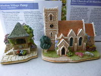 Lilliput Lane Church of St Martin + Bladon Village Pump - Friends