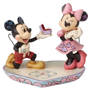 Disney Traditions Mickey Proposing to Minnie Mouse (A Magical Moment)