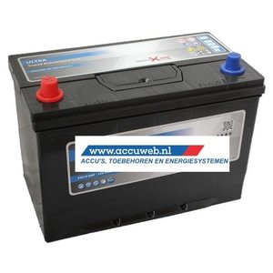 Accuweb Startaccu DC Power 12 Volt 100 Ah + Links (60033) Accuweb Startaccu DC Power 12 Volt 100 Ah + Links (60033)