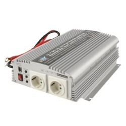 HQ Omvormer 12 Volt 1000 Watt 2 aansluitingen 230 Vac