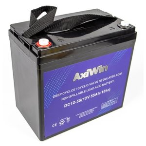 Axiwin Axiwin Deep Cycle AGM accu 12 Volt 55 Ah