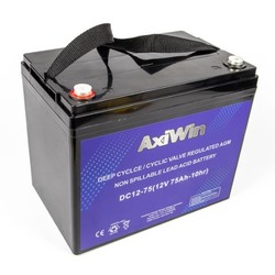 Axiwin Deep Cycle AGM accu 12 Volt 75 Ah