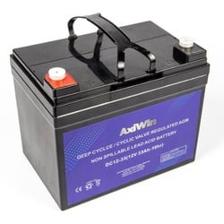 Axiwin Deep Cycle AGM accu 12 Volt 33 Ah