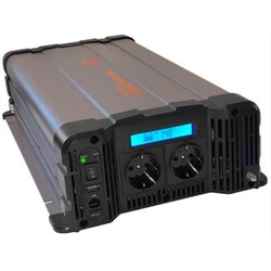 POWERBOOZT PB-RHINO-2000-12-L inverter 12V-230Vac / 2000W Pure sine LCD