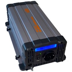 POWERBOOZT PB-RHINO-1000-12-L inverter 12V-230Vac / 1000W Pure sine LCD