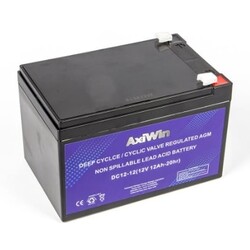 Axiwin Deep Cycle AGM accu 12 Volt 12 Ah