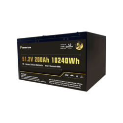 Perfektium PB-SERIE lithiumbatterij LiFePO4 51,2V 200Ah 10240Wh Smart BMS met Bluetooth