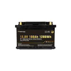 Perfektium LiFePO4 Lithium Batterij 12,8 Volt 100Ah 1280Wh LN3 (279x175x189mm)