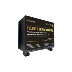 Perfektium PF-SERIE lithiumbatterij LiFePO4 12,8V 310Ah Smart BMS met Bluetooth 3,96 kWh Interne verwarming