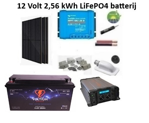 WIJ Thuisbatterij 10 kWh - LiFePO₄ met omvormer - Voor zonne