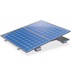 Valk Solar Systems Zonneschans - ValkDouble - 2 panelen landscape - 10° tilt