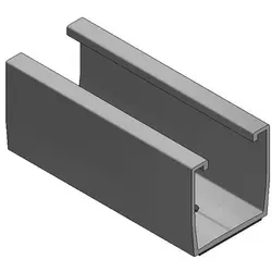 Van der Valk aluminium trapezium profiel + EPDM L120mm