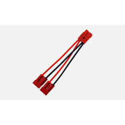 Voltium Energy® Kabelset – Anderson SB50 Rood naar 2x Anderson SB50 Rood | 8AWG | 20CM