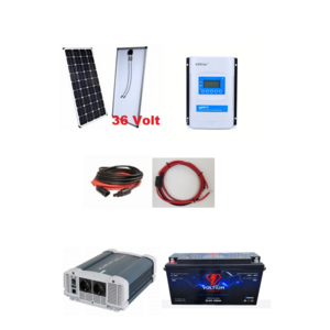 Voltium Zonnepaneelset Lithium 540 Watt 12 Volt incl omvormer 2000 Watt - accu LiFePo4 12,8V 200 Ah Voltium Zonnepaneelset Lithium 540 Watt 12 Volt incl omvormer 2000 Watt - accu LiFePo4 12,8V 200 Ah