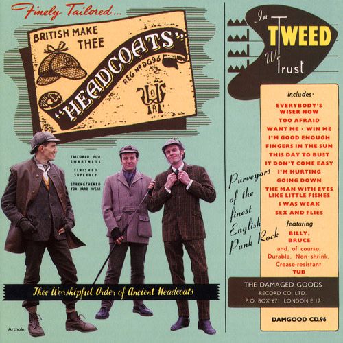 Damaged Goods Records Thee Headcoats - In Tweed We Trust