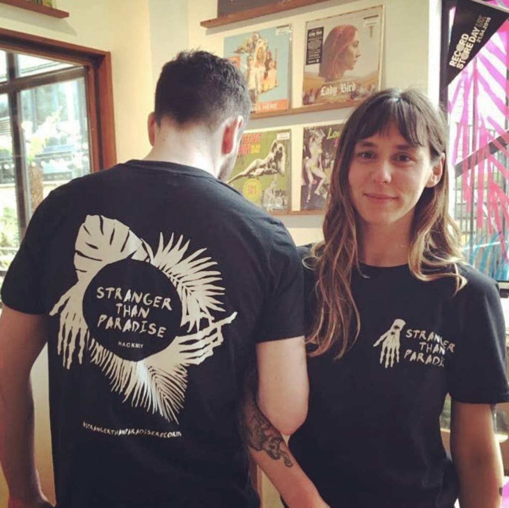 Stranger Than Paradise Records STP Classic Black T-Shirt