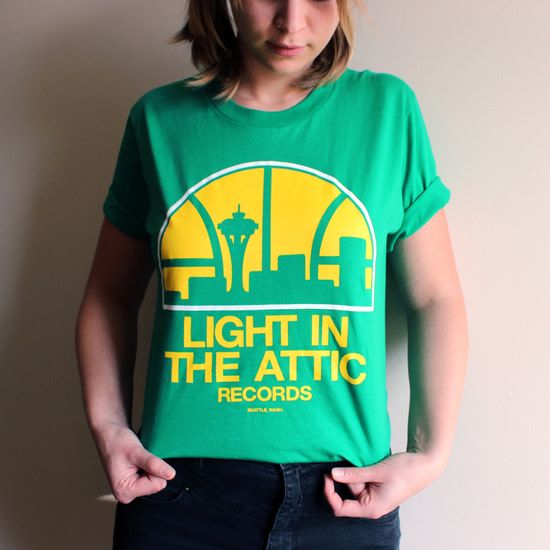 Light In The Attic - T-shirt - Stranger Than Paradise Records