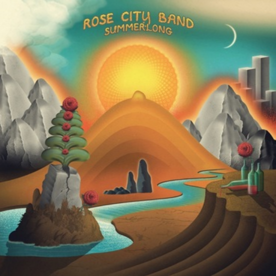 Thrill Jockey Rose City Band - Summerlong (Orange & Blue Splatter Vinyl)