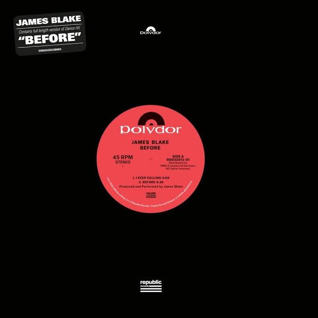 Polydor James Blake - Before EP