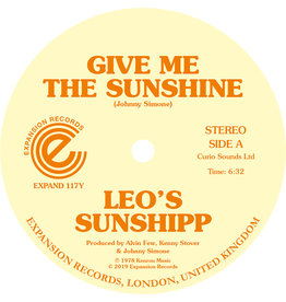Expansion Records Leo's Sunshipp - Give Me The Sunshine / I’m Back For More
