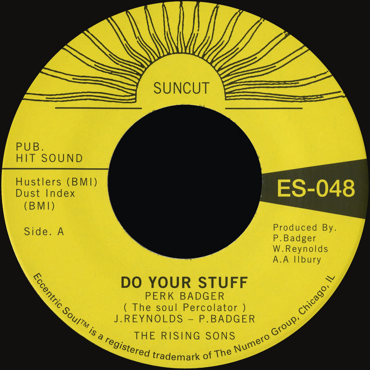 Numero Group Perk Badger - Do Your Stuff Pt. 1 b/w Part 2