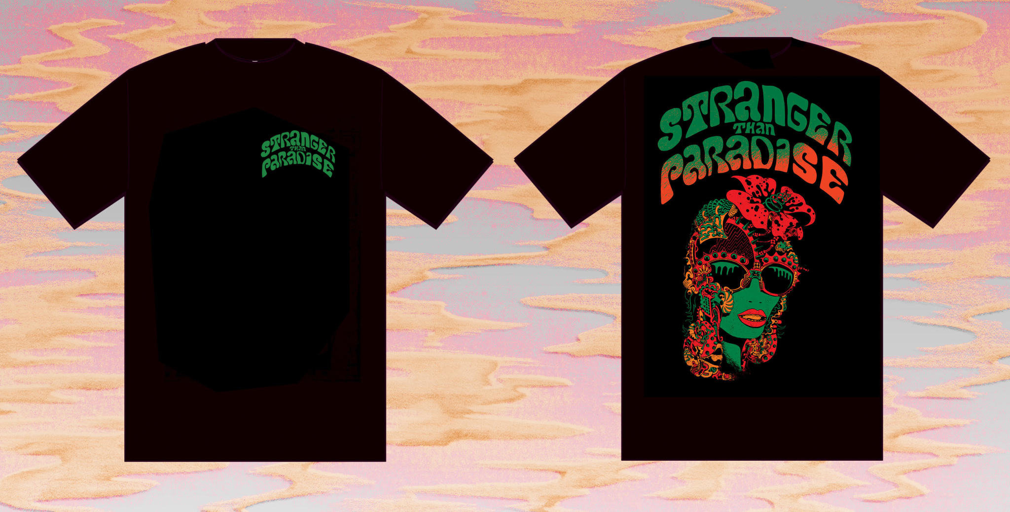 Stranger Than Paradise Records Will Sweeney Design Black T-shirt